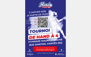 Tournoi Hand A Tout Age Vanves