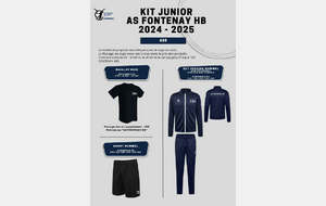 Kit Junior complet 2024-2025