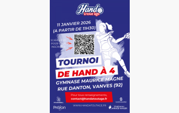 Tournoi Hand A Tout Age Vanves